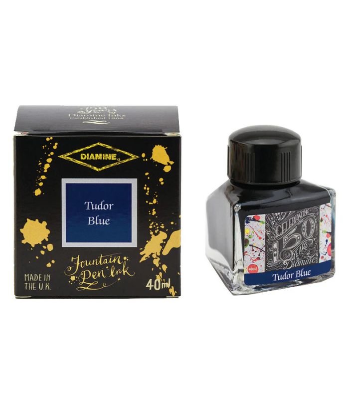 Diamine 150th Anniversary Ink 40ml - Tudor Blue Diamine 150th Anniversary Ink 40ml - Tudor Blue