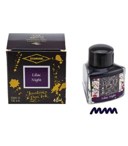 Diamine 150th Anniversary Ink 40ml – Lilac Night