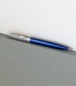 Waterman Hémisphère Matte Stainless Steel Blue Ballpoint Pen - Image 2