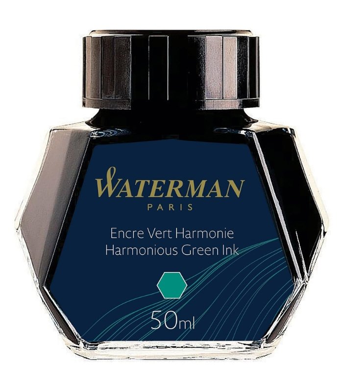 Waterman Ink Bottle Harmonious Green Ink 50ml Waterman Ink Bottle Harmonious Green Ink 50ml - Image 1