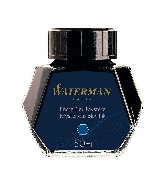 Waterman Ink Bottle Mysterious Blue 50ml 11 Waterman Ink Bottle Mysterious Blue 50ml - Image 1