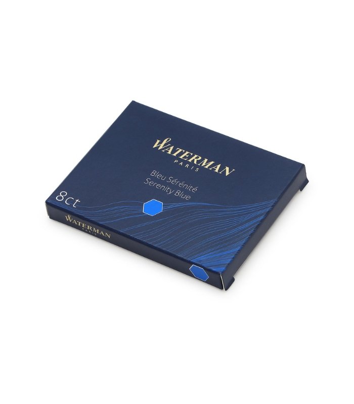 Waterman Ink Catridge 8 - Blue Black Waterman Ink Catridge 8 - Blue Black - Image 1