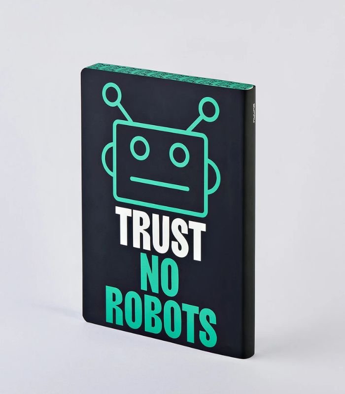 nunna new 1 Nuuna Flexcover Graphic L Notebook – Write Against the Machines - Image 1