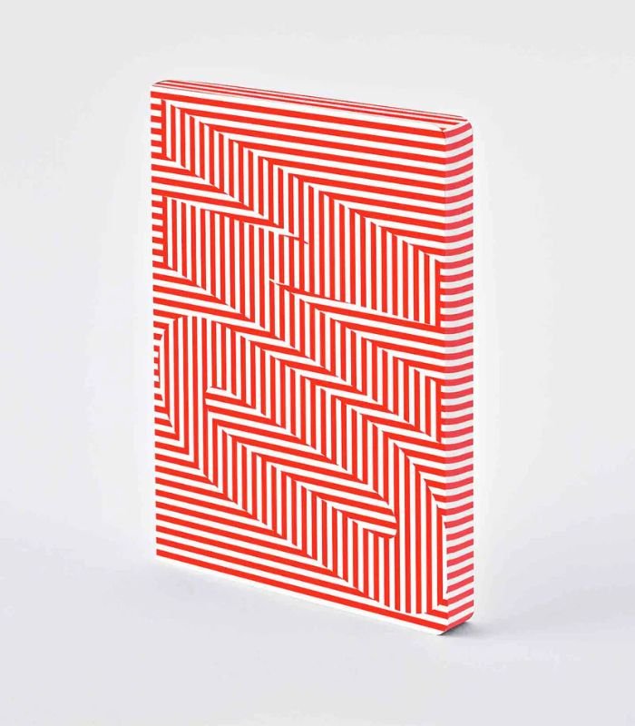 the pen lounge nuuna notebook Nuuna Flexcover Graphic L Notebook – On Off - Image 1