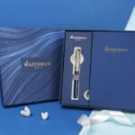 Waterman Giftset Allure Delux Blue Fountain Pen