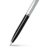 Sheaffer Giftset Brushed Chrome 100 Ballpoint Pen with Chrome Trim and  Notebook 9313 - Image 2