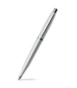Sheaffer Giftset Strobe Silver VFM Ballpoint Pen with Chrome Trim and Notebook 9400 - Image 3
