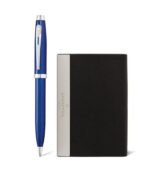Sheaffer Giftset Glossy Blue Ballpoint Pen with CT and Card Holder 9339 - Image 4