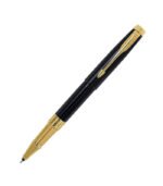 Parker Aster Giftset Lacque Black GT Rollerball Pen + Parker Pocket Watch - Image 2