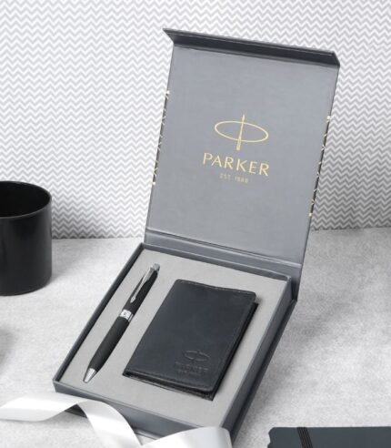 Parker Giftset Aster Matte Black CT Ballpoint Pen