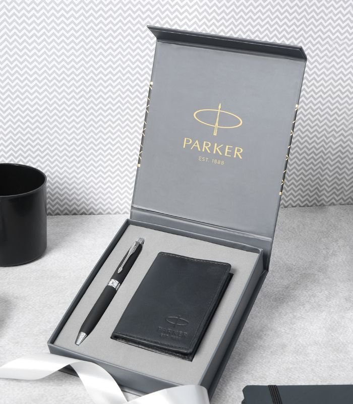 Parker Giftset Aster Matte Black CT Ballpoint Pen