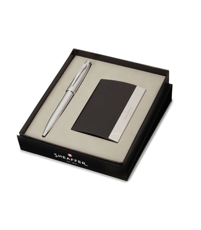 Sheaffer Giftset Ballpoint Pen with CT and Card Holder 9306