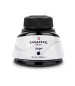 Sheaffer Giftset Blue Fountain Pen (M) with Glossy Black Trim and Skrip Ink Black 50 ml 9110 - Image 2