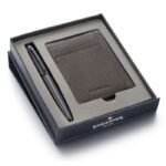 Sheaffer Giftset Matte Gray VFM Rollerball Pen with Black PVD Trim and  Card Holder 9424 (Copy)