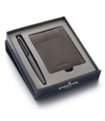 Sheaffer Giftset Matte Gray VFM Rollerball Pen with Black PVD Trim and  Card Holder 9424 (Copy)