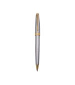 Parker Giftset Fusion Shiny  Silver GT Ballpoint Pen +  Black Notebook A5 - Image 4