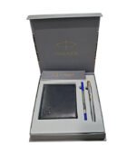 Parker Aster Giftset Shiny GT Rollerball Pen + Parker Wallet - Image 3