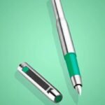 Moonman B25 Green-Fountain pen F MB25-02F