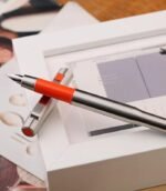 Moonman B25 Orange-Fountain pen F MB25-03F