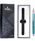 Moonman A2 Peacock Blue-Silver clip Extra fine MA2-042E - Image 3