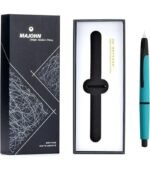 Moonman A2 Peacock Blue-Black Clip Extrafine MA2-041E - Image 3