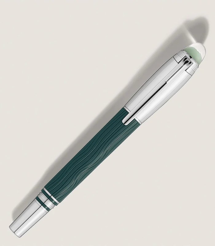 1 Montblanc Starwalker Polar Green Fountain Pen - Image 1