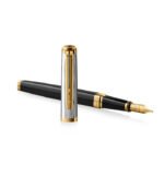 Waterman Exception Reflections of Paris Special Edition Deluxe Black Fountain Pen - Image 2
