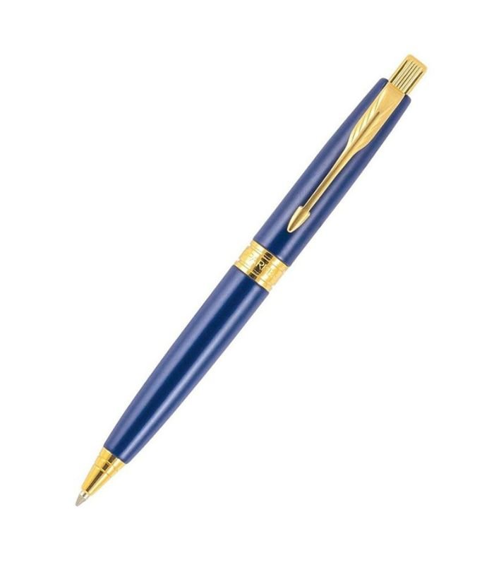 1 Parker Aster Matte Blue GT Ball Pen - Image 1