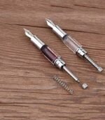 Moonman T2 Silver Fine Fountain Pen MT2-01F - Image 6