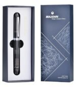 Moonman V60 Triangle Pen Transparent Gray Fountain Pen MV60-T03E - Image 4