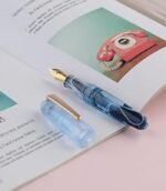 Moonman Q2 Phantom Blue Fountain Pen MQ2-03E - Image 2