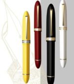 Moonman V60 Triangle Pen Black Silver Clip Fountain Pen MV60-02E - Image 4