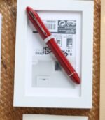 Moonman V60 Triangle Pen Red Silver Clip Fountain Pen MV60-04E - Image 4