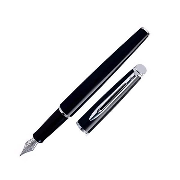 3 Waterman Hemisphere Mars Black CT Fountain Pen - Image 1