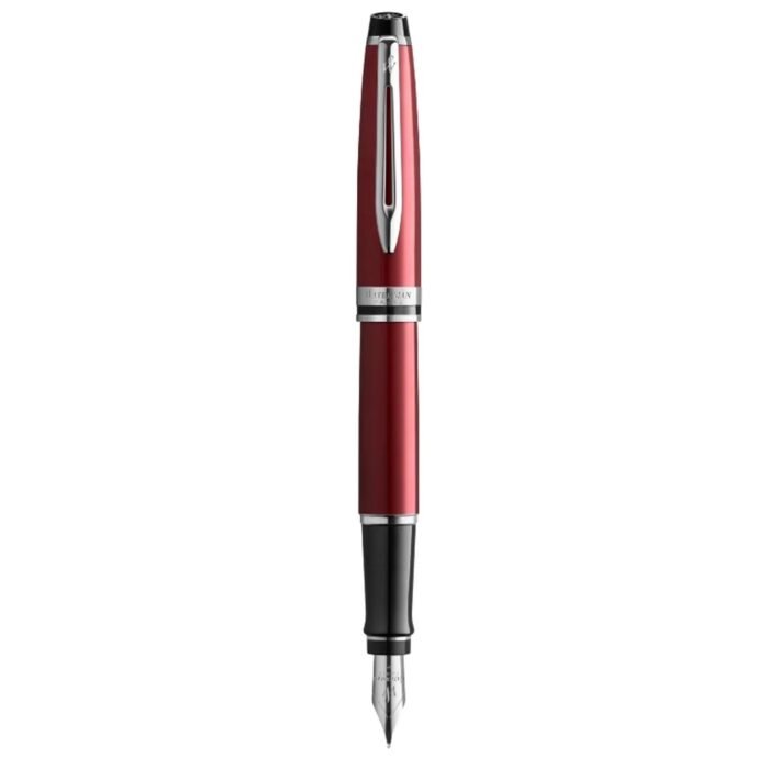 Waterman Expert Dark Red Palladium Trim Fountain Pen - Image 2