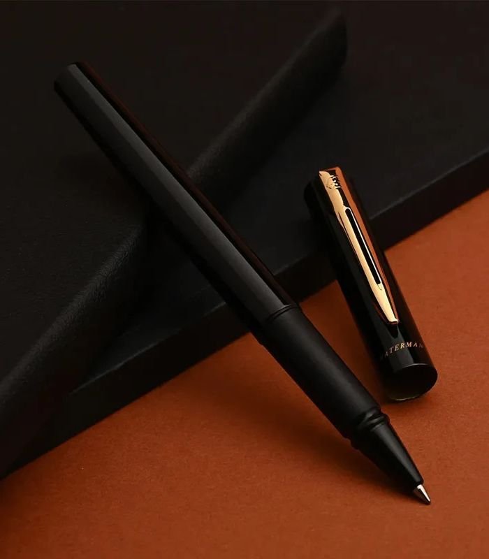 3 Waterman Phileas Laq Black GT Rollerball Pen - Image 1