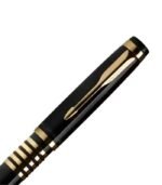 Parker Ellipse Royal Matte Black Rings GT Ball Pen - Image 2
