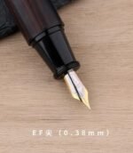 Moonman Q1 Solid Wood Black Sandalwood Fountain Pen MQ1-09E - Image 4