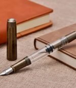 Moonman T1 Vicissitudes Gray Fine Fountain Pen MT1-05F - Image 3