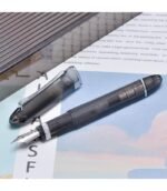 Moonman V60 Triangle Pen Transparent Gray Fountain Pen MV60-T03E - Image 2