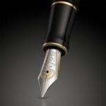 Parker Duofold Black Gold Trim Fountain Pen - Image 5