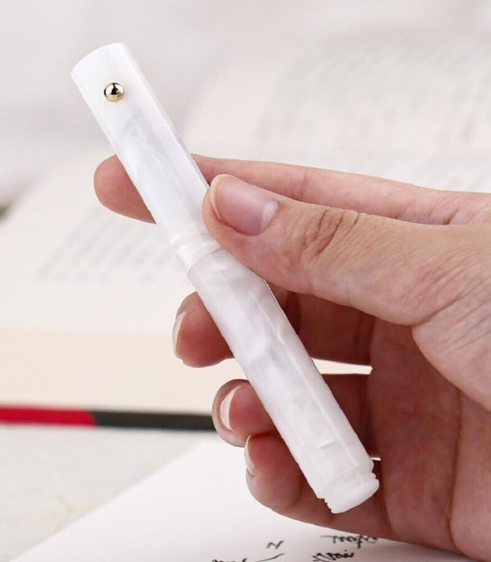 4 Moonman N8 Pearl White Art Nib MN8-01X - Image 1