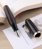 Moonman Q1 Solid Wood Black Sandalwood Fountain Pen MQ1-09E - Image 3