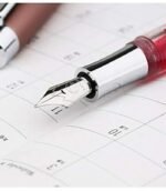 Moonman T2 Silver Fine Fountain Pen MT2-01F - Image 3