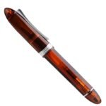 Moonman V60 Triangle Pen Transparent Brown Color Fountain Pen MV60-T02E