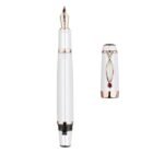 Moonman X1 Retractable Pen Golden White Fountain Pen MX1-03E