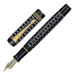 Parker Duofold Black Gold Trim Fountain Pen - Image 4