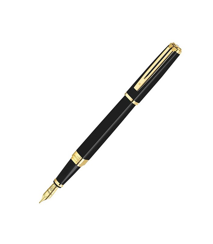 Untitled-1 Waterman Exception Slim Black GT Fountain Pen - Image 1