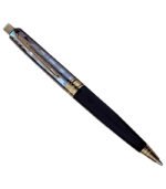 Parker Aster Deluxe Black & Chrome GT Ball Pen - Image 2