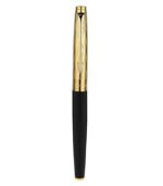 Parker Aster Essential Black & Gold GT Roller Ball Pen - Image 3